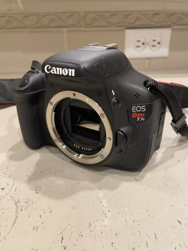 Canon EOS Rebel T3I 18 MP Digital SLR Camera with EF-S 18-55mm IS