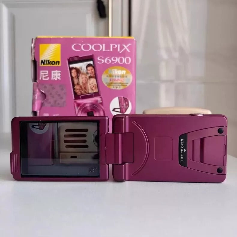 Nikon Coolpix S6900 Compact Digital Camera Built-In Wi-Fi PINK