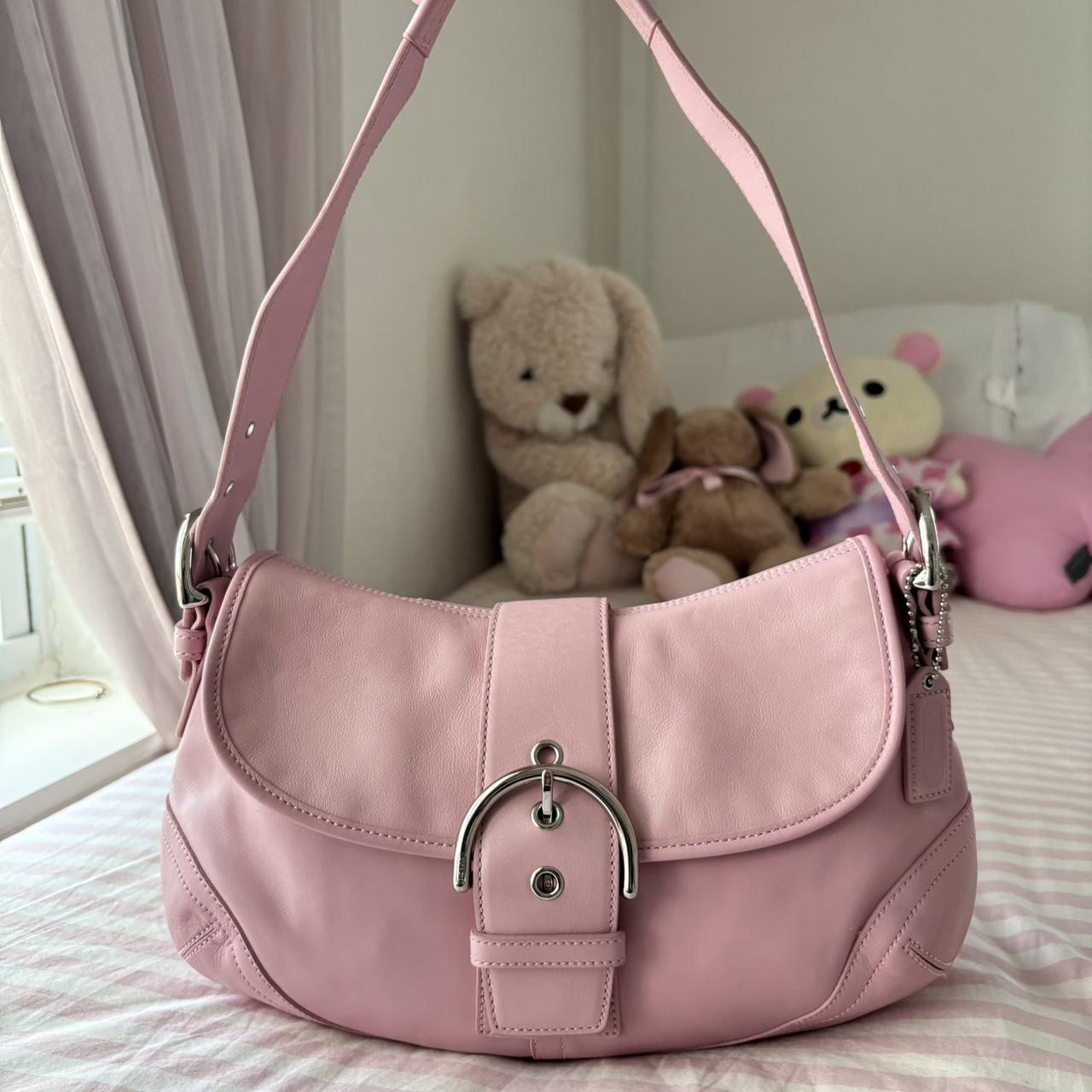 Rare Nwt Coach Bag Pink Soho