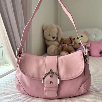 Rare Nwt Coach Bag Pink Soho