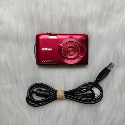 Nikon COOLPIX S3300 Digital Camera -  Rarely Y2K...