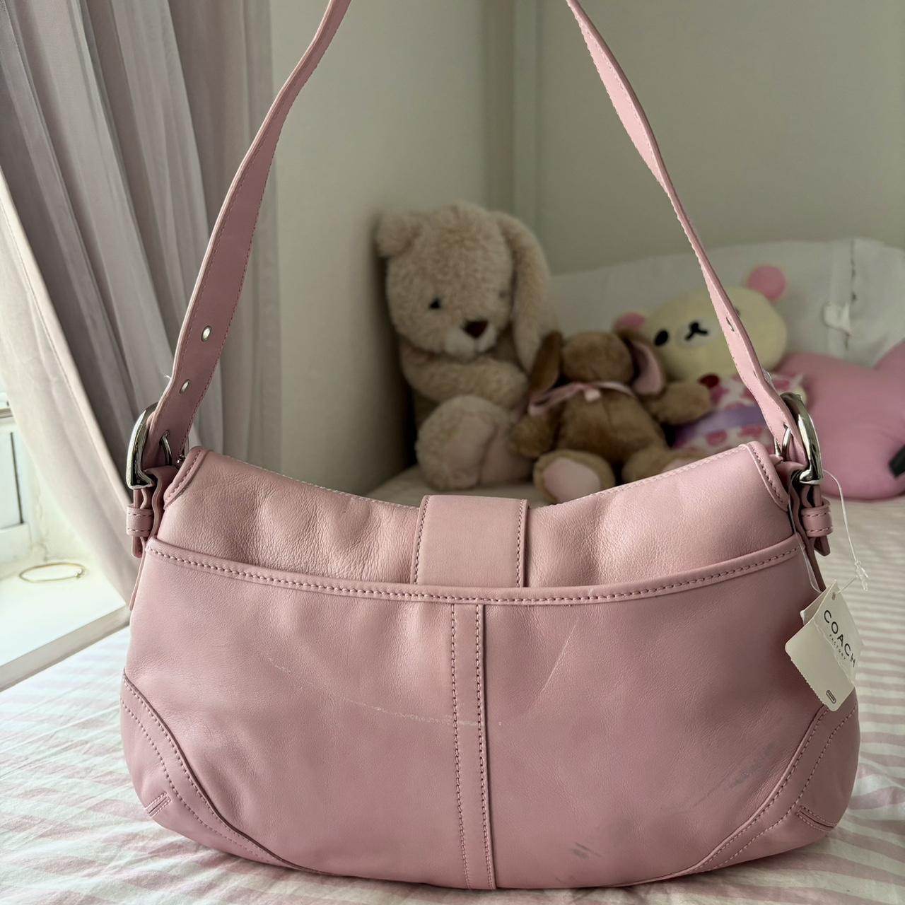 Rare Nwt Coach Bag Pink Soho