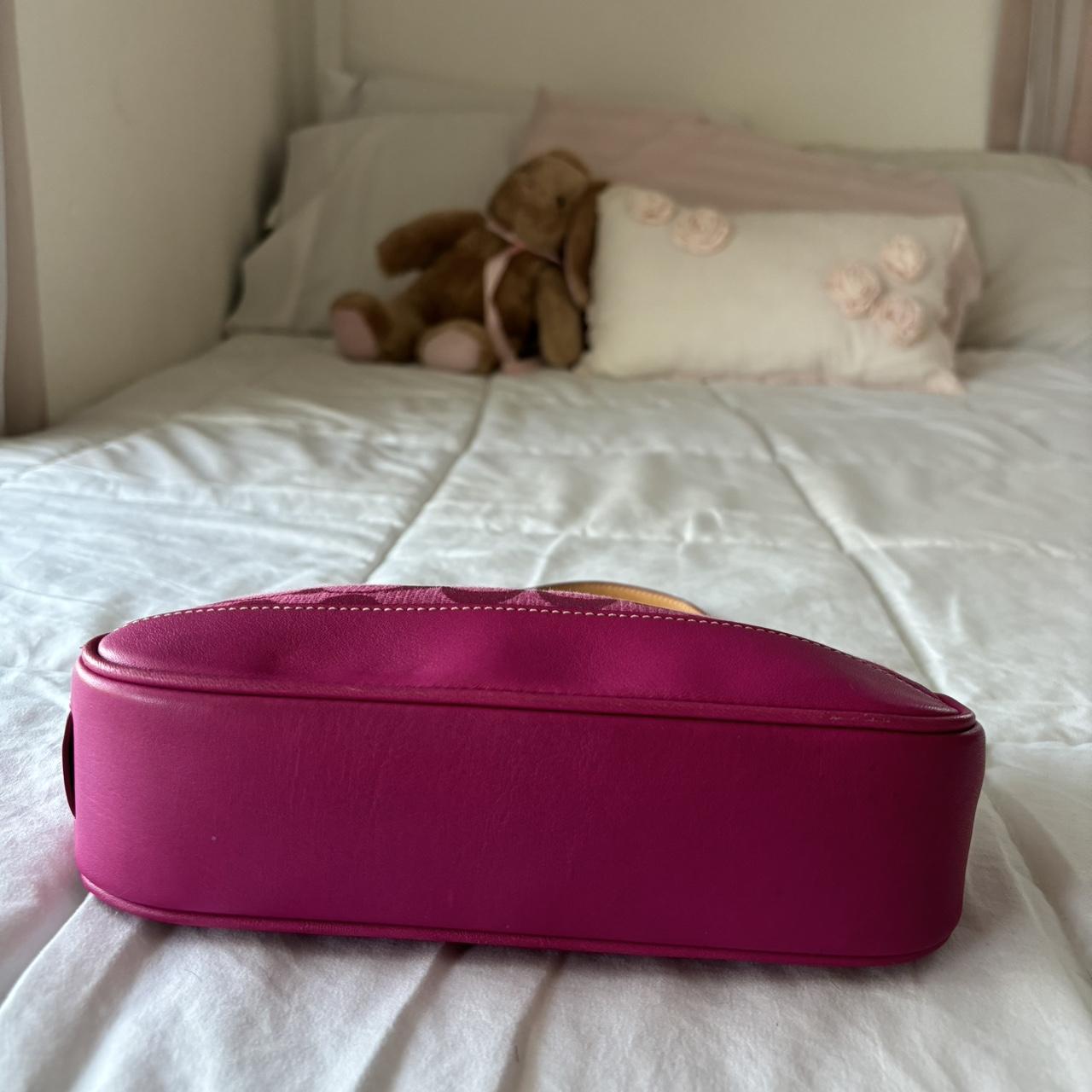 Rare Coach Hot Pink Demi Bag