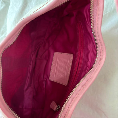 Coach Y2K Mini Pink Soho Hobo Bag