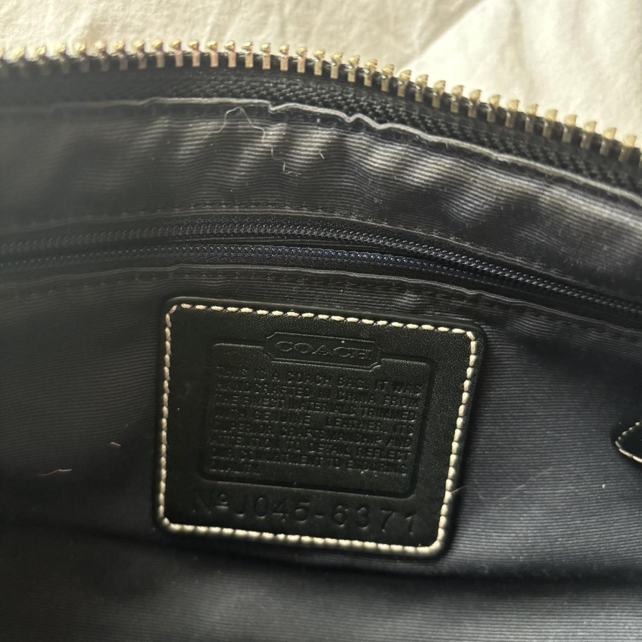 Vintage Coach East West Baguette Bag