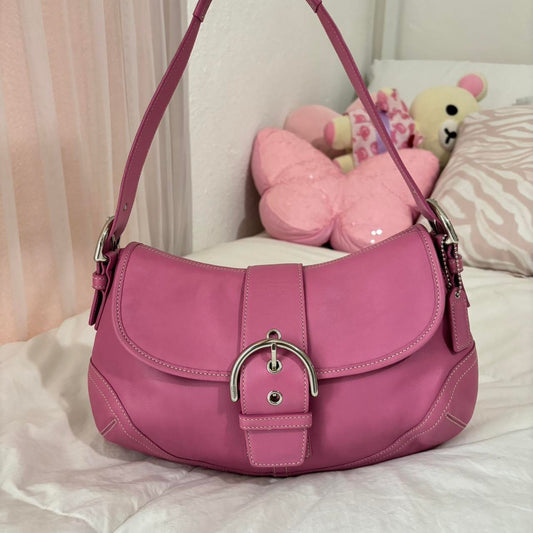 Coach Pink Soho Size Medium