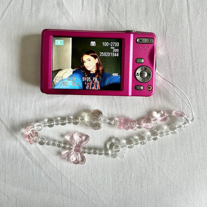 Used Samsung Vintage Finepix T350 14MP Pink Digital Camera