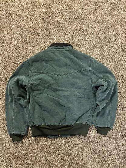 CARHARTT SANTA FE JACKET VTG NEW W TAGS! (M) GREEN HUNTER GREEN